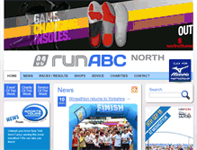 Tablet Screenshot of northernrunningguide.com